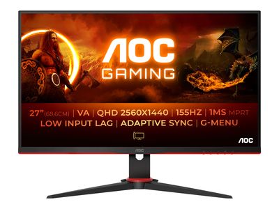 AOC LED-Display Q27G2E/BK - 68.6 cm (27") - 2560 x 1440 Quad HD_thumb