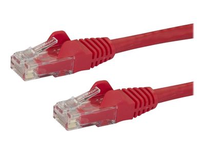 StarTech.com 10m CAT6 Ethernet Cable - Red Snagless Gigabit CAT 6 Wire - 100W PoE RJ45 UTP 650MHz Category 6 Network Patch Cord UL/TIA (N6PATC10MRD) - patch cable - 10 m - red_thumb