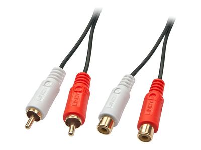 Cable Lindy Audio Stereo 2x RCA m / 2x RCA f 10m_thumb