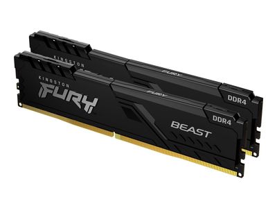 Kingston RAM FURY Beast - 64 GB (2 x 32 GB Kit) - Low Profile - DDR4 3200 DIMM CL16_2