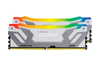 Kingston RAM FURY Renegade Weiß RGB - 24 GB - DDR5 8800 UDIMM CL42_thumb