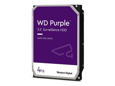 WD Purple WD43PURZ - hard drive - 4 TB - surveillance - SATA 6Gb/s_1