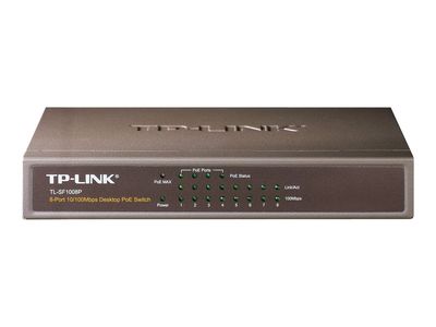 TP-Link TL-SF1008P - Switch - 8 Anschlüsse_thumb