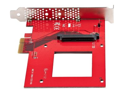 StarTech.com U.3 to PCIe Adapter Card, PCIe 4.0 x4 Adapter For 2.5" U.3 NVMe SSDs, SFF-TA-1001 PCI Express Add-in Card for Desktops/Servers, TAA Compliant - OS Independent (PEX4SFF8639U3) - Schnittstellenadapter - U.3 NVMe - PCIe 4.0 x4 - TAA-konform_5