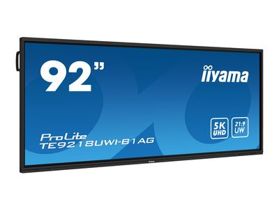 iiyama ProLite TE9218UWI-B1AG 234 cm (92") Klasse (232.5 cm (91.5") sichtbar) LCD-Display mit LED-Hintergrundbeleuchtung - 5K - für Digital Signage / interaktive Kommunikation_3
