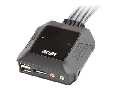ATEN CS22DP - KVM-/Audio-/USB-Switch - 2 Anschlüsse_5