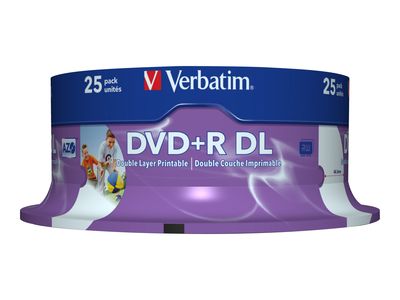 Verbatim - DVD+R DL x 25 - 8.5 GB - Speichermedium_thumb