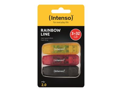 Intenso Rainbow Line - USB-Flash-Laufwerk - 32 GB_thumb