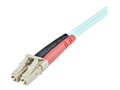 StarTech.com 1m (3ft) LC/UPC to LC/UPC OM3 Multimode Fiber Optic Cable, Full Duplex 50/125Âµm Zipcord Fiber Cable, 100G Networks, LOMMF/VCSEL,_3