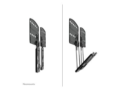 Neomounts WL30-265BL1 mounting kit - Ultra-Flat, fixed - for digital signage LCD panel / LCD display - black_5