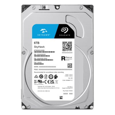 Seagate HDD SkyHawk - 6 TB - 3.5" - SATA 6 GB/s - OEM_thumb