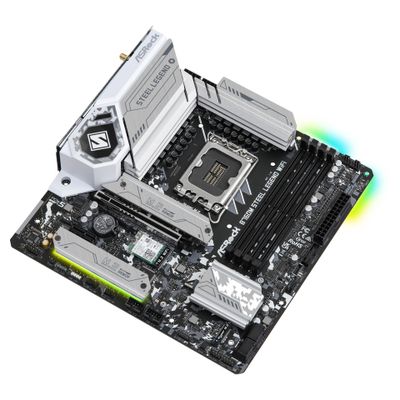 ASRock Mainboard B760M Steel Legend WiFi - M-ATX - LGA 1700 - Intel B760_3
