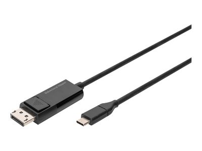 DIGITUS - video adapter cable - 24 pin USB-C to DisplayPort - 2 m_thumb