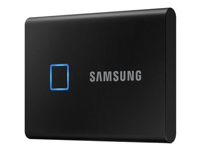 Samsung SSD-Festplatte T7 Touch MU-PC1T0K - 1 TB - USB 3.2 Gen 2 - Schwarz_thumb