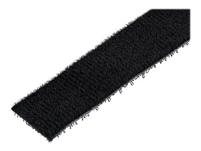 StarTech.com 100ft. Hook and Loop Roll - Cut-to-Size Reusable Cable Ties - Bulk Industrial Wire Fastener Tape - Adjustable Fabric Wraps - Black (HKLP100) - cable tie roll_6