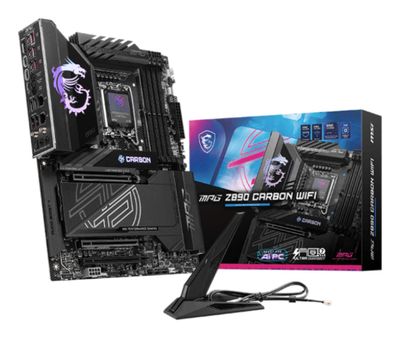 MSI MPG Z890 CARBON WIFI motherboard Intel Z890 LGA 1851 (Socket V1) ATX_thumb