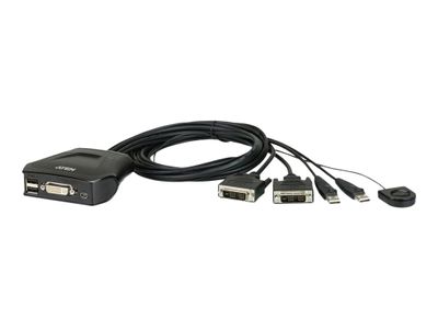 ATEN CS22D - KVM-Switch - 2 Anschlüsse_thumb