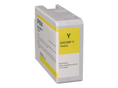 Epson SJIC36P(Y) - yellow - original - ink cartridge_thumb