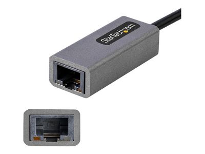 StarTech.com USB 3.0 Gigabit Ethernet Adapter, USB 3.0 zu 10/100/1000 Netzwerkadapter für Laptops, 30cm angeschlossenes Kabel, USB zu RJ45/LAN Adapter, NIC Adapter, Win, MacOS und Chrome  (USB31000S2) - Netzwerkadapter - USB 3.2 Gen 1 - Gigabit Ethernet x_10