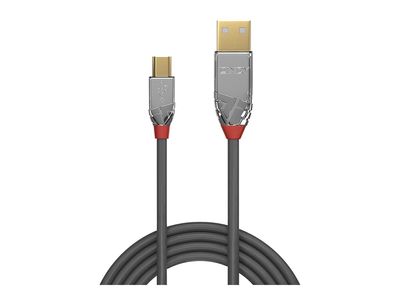 Cable Lindy USB-A to USB-B 2m Cromo_2