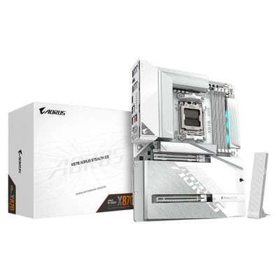 MB GBT AMD AM5 X870 AORUS STEALTH ICE_thumb