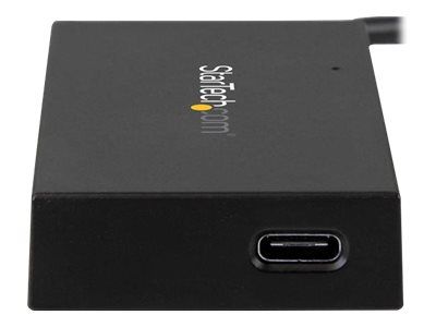 StarTech.com 4-Port USB 3.0 Hub - Powered USB 3.1 Gen 1 Hub - USB-C to 1x USB-C and 3x USB-A Adapter - USB-C Port Expander (HB30C3A1CFB) - hub - 4 ports_4
