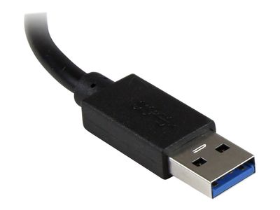 StarTech.com USB 3.0 Hub with Gigabit Ethernet Adapter - 3 Port - NIC - USB Network / LAN Adapter - Windows & Mac Compatible (ST3300GU3B) - hub - 3 ports_6