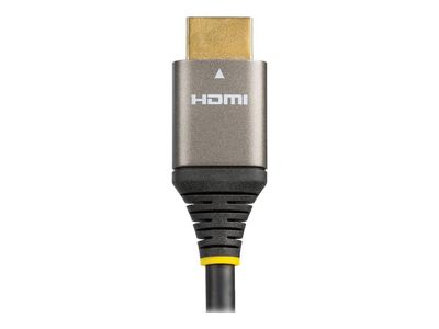 StarTech.com 10ft (3m) Premium Certified HDMI 2.0 Cable with Ethernet, High Speed Ultra HD 4K 60Hz HDMI Cable HDR10, ARC, HDMI Cord For Ultra HD Monitors, TVs, Displays, w/ TPE Jacket - Durable HDMI Video Cable (HDMMV3M) - HDMI cable with Ethernet - 3 m_4