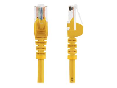 StarTech.com 1m Yellow Cat5e / Cat 5 Snagless Patch Cable - patch cable - 1 m - yellow_3