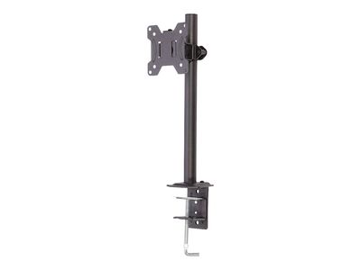 Lindy Single Display Short Bracket w/ Pole & Desk Clamp - Befestigungskit - einstellbarer Arm - für Monitor - Silber_2