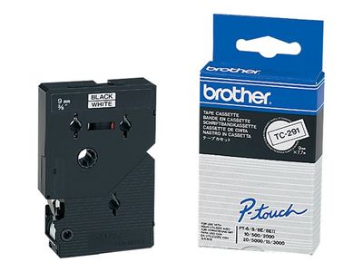 Brother laminated tape - Black, white_2