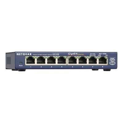 NETGEAR Switch GS108GE - 8 Ports - 8x GE (10/100/1000)_2