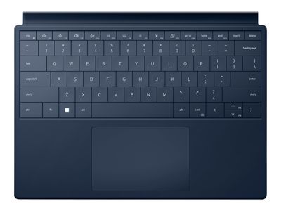 Dell - Tastatur und Foliohülle - mit Touchpad - QWERTZ - Deutsch - marineblau_1