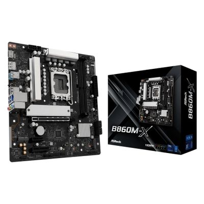 ASRock B860M-X - Motherboard - micro ATX - LGA1851-Sockel - B860_thumb