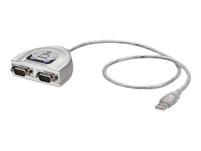 Lindy USB to Serial Converter - serial adapter - USB - RS-232 x 2_2