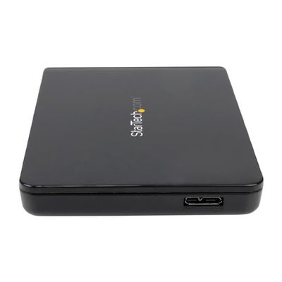 StarTech.com USB 3.1 (10Gbps) Tool-free Enclosure for 2.5" SATA Drives - Ultra-fast, Portable Data Storage - Lightweight Plastic (S251BPU313) - storage enclosure - SATA 6Gb/s - USB 3.1 (Gen 2)_2