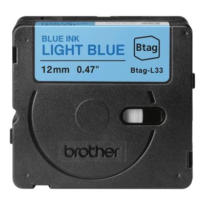 Brother BTAG-L33 - label tape - 1 cassette(s) - Roll (1.2 cm x 4 m)_2