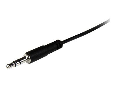 StarTech.com 2m Slim 3.5mm Stereo Extension Audio Cable - Male / Female - Headphone Audio Extension Cable Cord - 2x Mini Jack 3.5mm - 2 m (MU2MMFS) - audio extension cable - 2 m_4