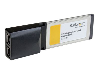 StarTech.com 2 Port IEEE 1394b FireWire ExpressCard Laptop Schnittstellenkarte - FireWire800 34mm Karte - FireWire-Adapter_2