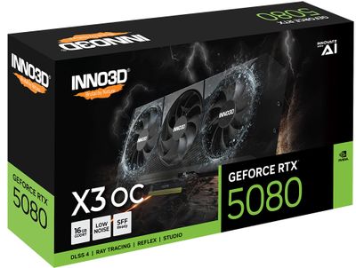 INNO3D GeForce RTX 5080 X3 OS NVIDIA 16 GB GDDR7_2