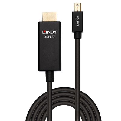 Lindy 40922 Videokabel-Adapter 2 m Mini DisplayPort HDMI Typ A (Standard) Schwarz_2