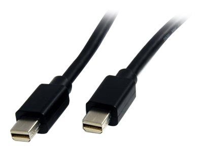 StarTech.com 1m Mini DisplayPort Kabel 1.2 - MiniDP 4k zu MDP - Stecker/Stecker - Schwarz - DisplayPort-Kabel - 1 m_1