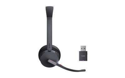 Yealink WH64 Hybrid Dual Teams Headset Wireless Head-band Office/Call center Micro-USB Bluetooth Black_5