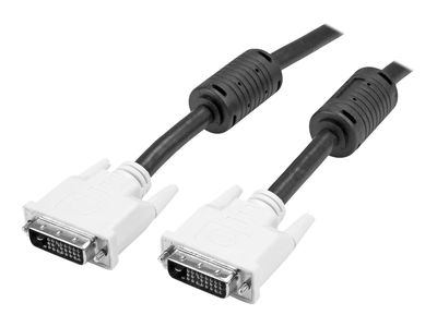 StarTech.com DVI-D Dual Link Kabel 5m (Stecker/Stecker) - DVI 24+1 Pin Monitorkabel Dual Link - DVI Anschlusskabel mit Ferritkernen - DVI-Kabel - 5 m_1