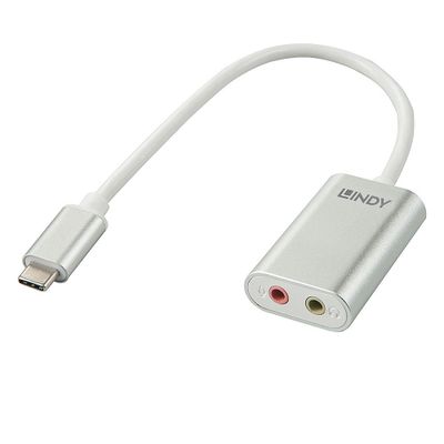 Lindy 42711 Handykabel Weiß USB C 3.5mm_3