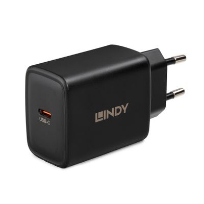 Lindy 73448 Ladegerät für Mobilgeräte Universal Schwarz AC Schnellladung Drinnen_thumb