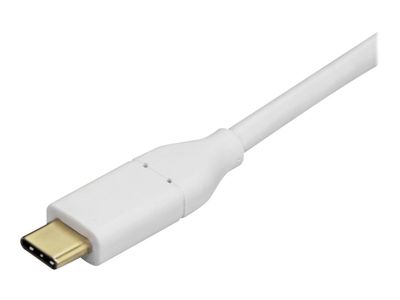 StarTech.com USB-C auf Mini DisplayPort Adapter - 4K 60Hz - Weiß - externer Videoadapter - weiß_2