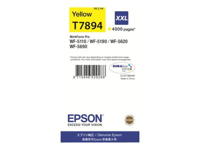 Epson T7894 - Größe XXL - Gelb - Original - Tintenpatrone_3