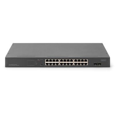 DIGITUS - switch - 19" - 24 ports - unmanaged - rack-mountable_thumb