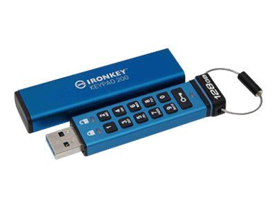 Kingston IronKey Keypad 200 - USB flash drive - 128 GB_2